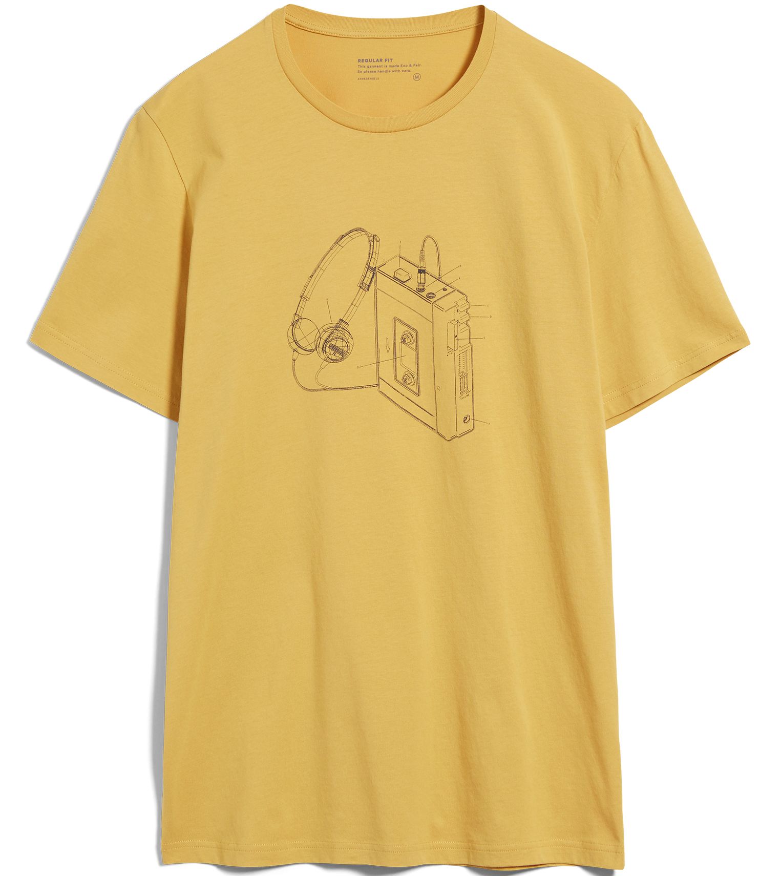 Herren-T-Shirt JAAMES WALKMAN winter light