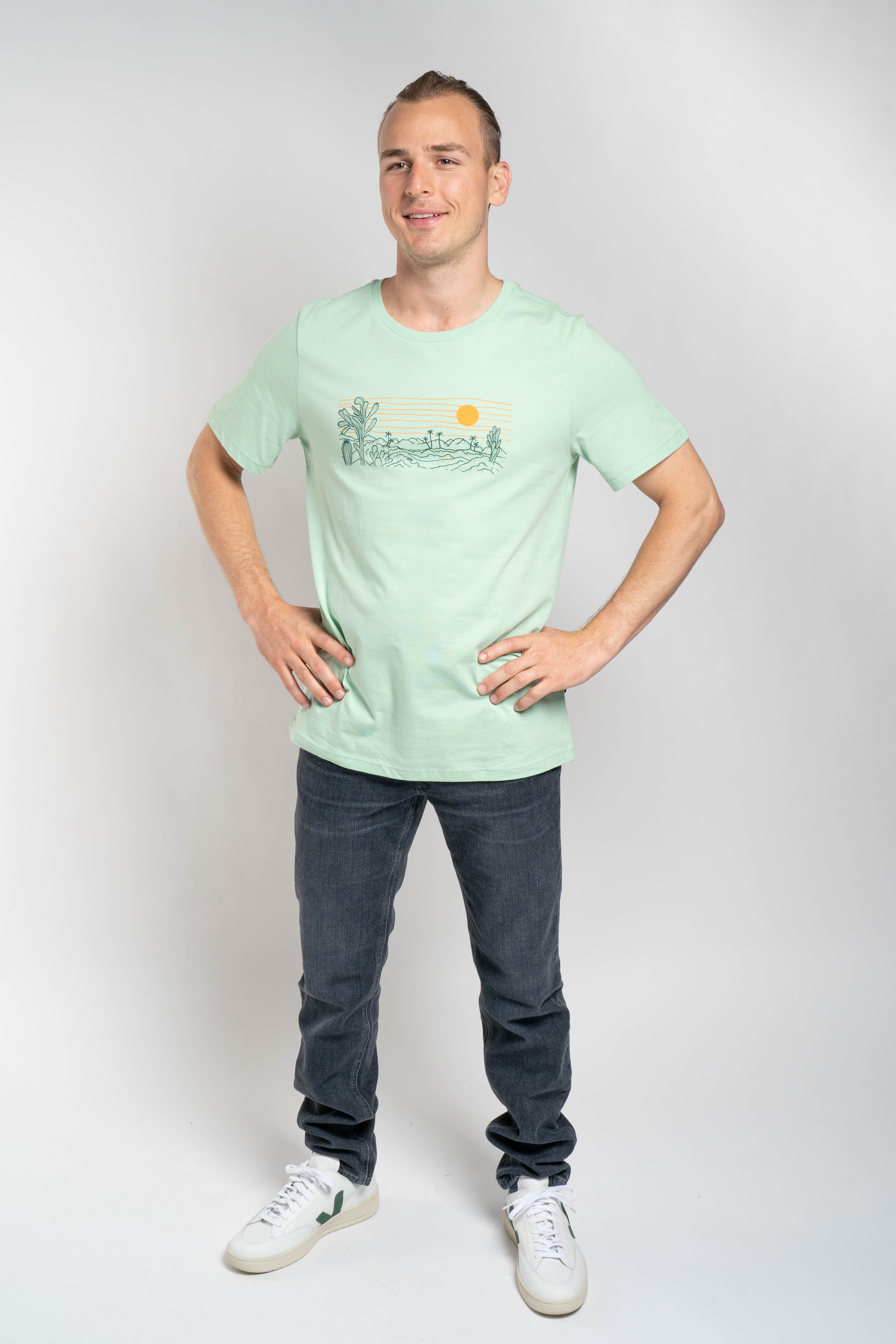 T-Shirt Julian Texas mint