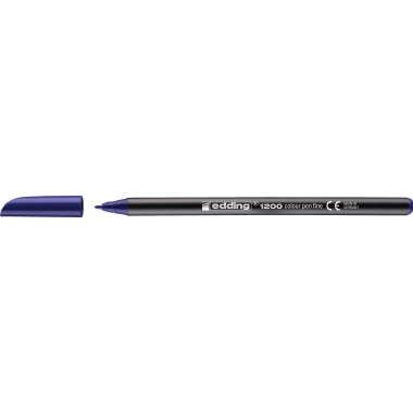 edding Fasermaler 1200 colourpen 4-1200003 blau