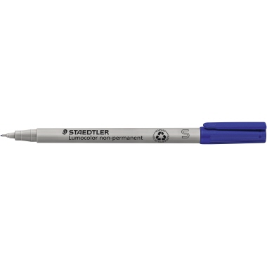 STAEDTLER Folienstift Lumocolor 311-3 0,4mm non-permanent blau