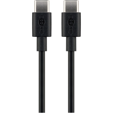 Goobay USB Kabel 66318 DAT USB-C/C v2.0 1m sw