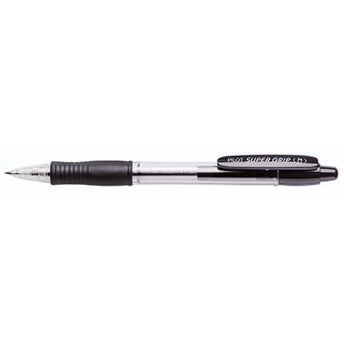 PILOT Kugelschreiber SUPER GRIP M 2030001 0,4mm schwarz