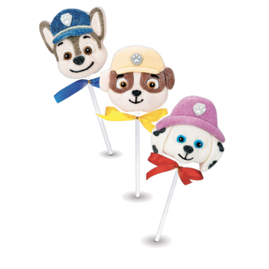 Fizzy Marshmellow Pop Paw Patrol 50105 sort. 15St.