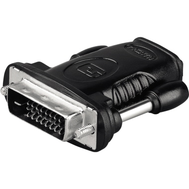 Goobay Adapter HDMI/DVI-D 68482 HDMI Buchse auf DVI-D Stecker