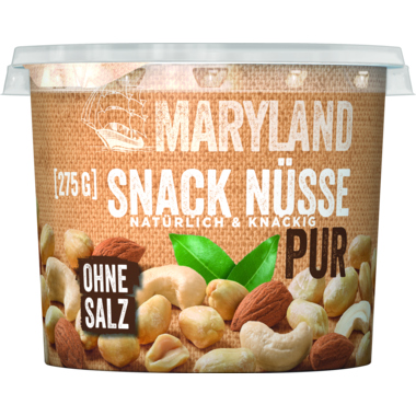 MARYLAND Snack Nüsse Pur 91982 275g