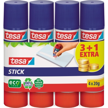 tesa Klebestift ecoLogo 57088-00200 20g 4 St./Pack.