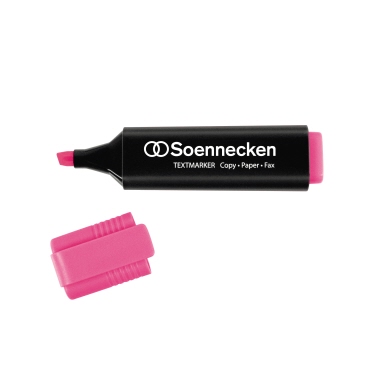 Soennecken Textmarker 3395 2-5mm Keilspitze rosa