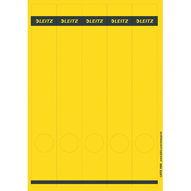 Leitz Ordneretikett 16880015 lang/schmal Papier ge 125 St./Pack.