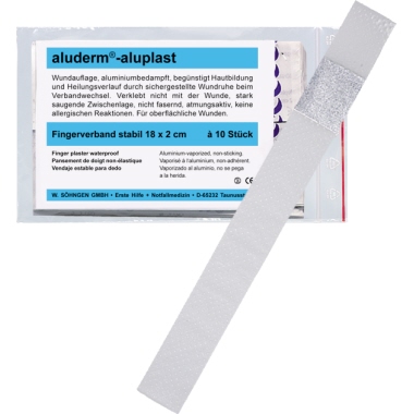 aluderm Fingerverband 1009161 18x2cm 10 St./Pack.