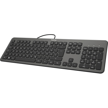 Hama Tastatur KC-700 00182652 anthrazit/schwarz