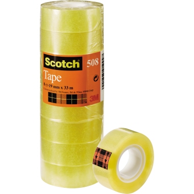 Scotch Klebeband 5081933 19mmx33m tr 8 St./Pack.