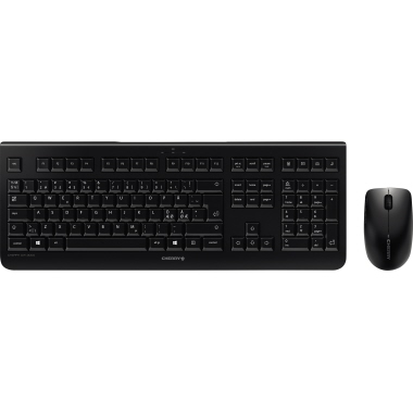 Cherry Tastatur-Maus-Set DW 3000 JD-0710DE-2 schwarz