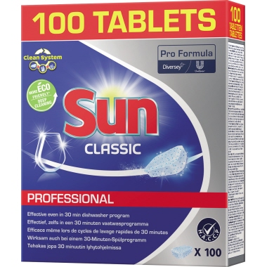 SUN Spülmaschinentabs Classic 8710447466919 100 St./Pack.