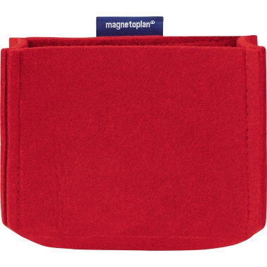 magnetoplan Stiftehalter magnetoTray big 1227706 rot