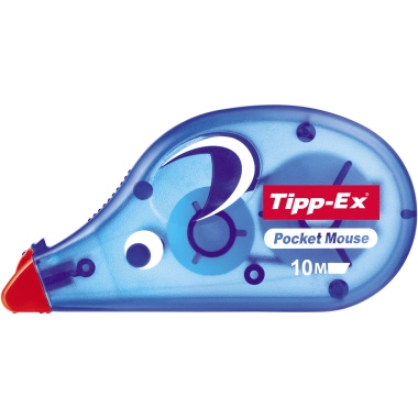 Tipp-Ex Korrekturroller Pocket Mouse 8221362 4,2mmx10m weiß