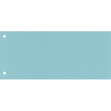 Trennstreifen Kurz 22,5x10,5cm 160g blau 100 St./Pack.