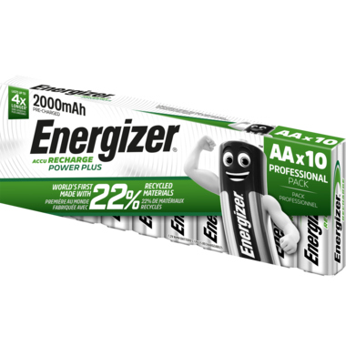 Energizer Akku Recharge PowerPlus E300626803 2000 mAh AA /HR6 10 St.