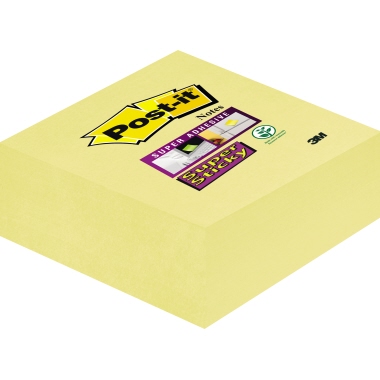 Post-it Haftnotiz Super Sticky 2028-SCY 76x76mm 270Blatt gelb