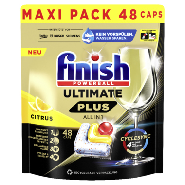 FINISH Spülmaschinentabs Ultimate Plus All in 1 Citrus 3278327 48St.