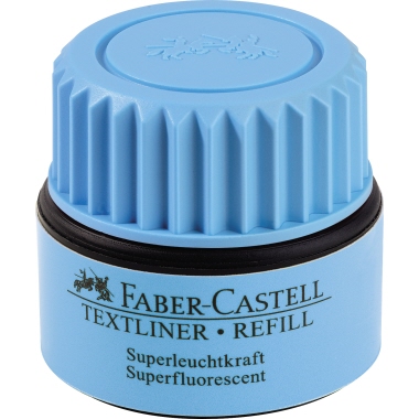 Faber-Castell Nachfülltusche TEXTLINER 1549 154951 25ml blau