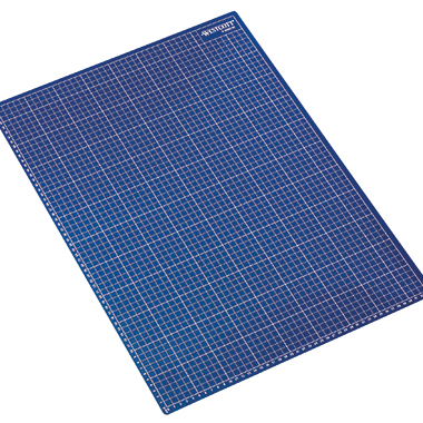 Schneidematte E-46002 00 DIN A2 60x0,3x45cm Vorderseite blau