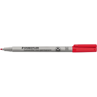 STAEDTLER Folienstift Lumocolor 315-2 1mm non-permanent rot