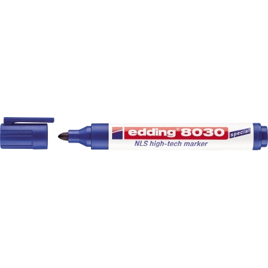 edding Marker NLS high-tech 8030 4-8030003 1,5-3mm blau