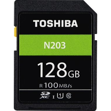 TOSHIBA Speicherkarte SDXC THN-N203N1280E4 C10 UHS-I 128GB