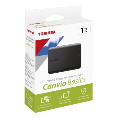 TOSHIBA Festplatte Canvio BASICS HDTB510EK3AA 1TB