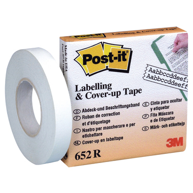 Post-it Abdeckband 652R 8mmx17,7mm weiß