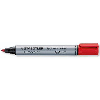 STAEDTLER Flipchartmarker Lumocolor 356-2 2mm Rundspitze rot