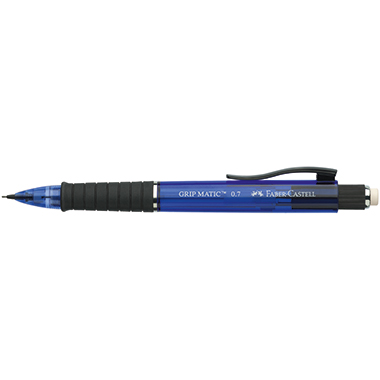 Faber-Castell Druckbleistift GripMatic 132152 0,7mm B blau