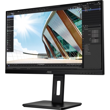 AOC Monitor 24P2C TFT 24Zoll 16:9 1.920x1.080 schwarz