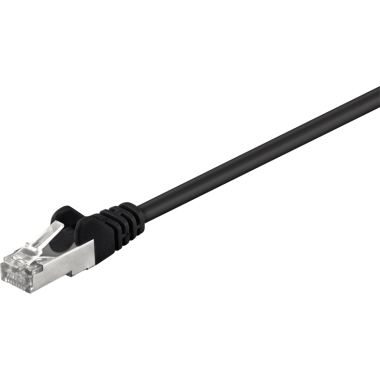 Goobay Netzwerkkabel 68667 CAT 5e 10m schwarz