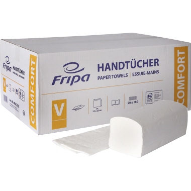 Fripa Papierhandtuch Comfort 4042102 25x23cm 20x160Bl.