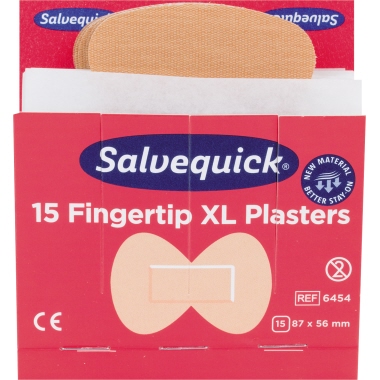 Salvequick Pflaster 6454 Fingerspitzen Textil 15 St./Pack.