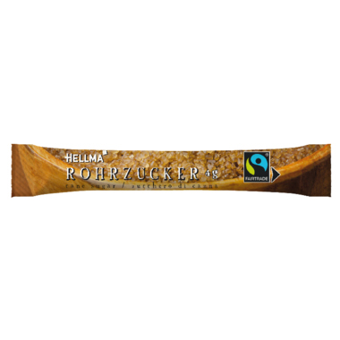 Hellma Zuckersticks FAIRTRADE 60107615 4g 500 St./Pack.