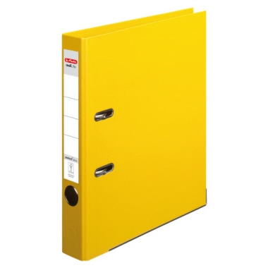 Herlitz Ordner maX.file protect plus 10834778 A4 50mm PP gelb