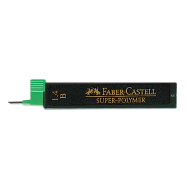 Faber-Castell Feinmine SUPER POLYMER 121411 B 6 St./Pack.