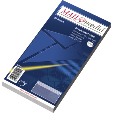 MAILmedia Briefumschlag 30002374 DL sk 70g ws 25 St./Pack