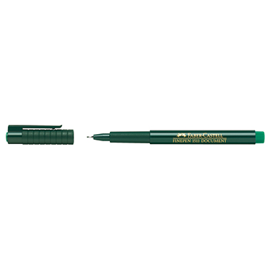 Faber-Castell Feinschreiber FINEPEN 151163 0,4mm grün