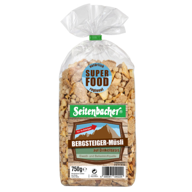 Seitenbacher Bergsteiger Müsli 40229 750g