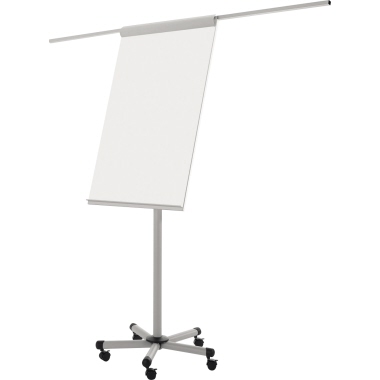 Bi-office Flipchart EA4806136 ausziehbar magnetisch 70x100 grau