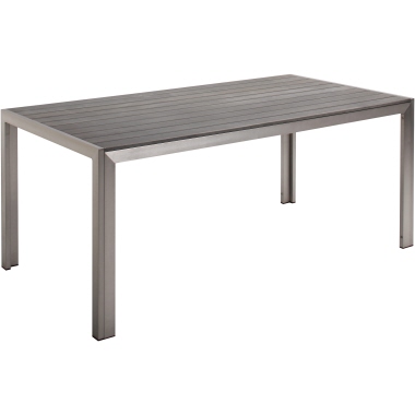 BEST Tisch Seattle 46851885 180x90x76cm silber/anthrazit