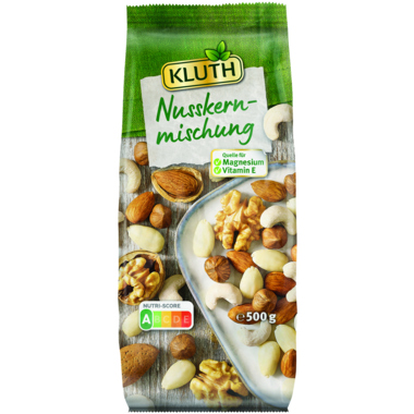 KLUTH Nusskernmischung 27127 500g