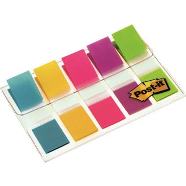 Post-it Haftstreifen Index Mini 6835CBEU sortiert 5x20 St./Pack.