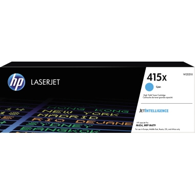 HP Toner W2031X 415X 6.000Seiten cyan