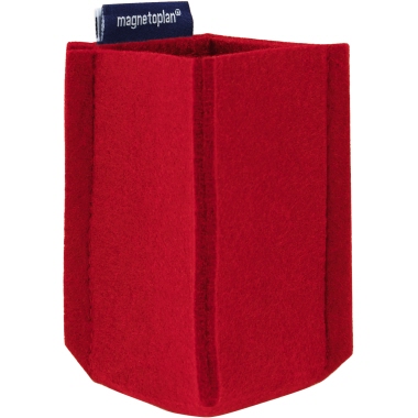 magnetoplan Stiftehalter magnetoTray small 1227606 rot