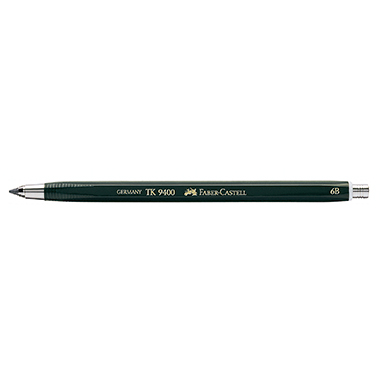 Faber-Castell Fallminenstift TK 9400 139406 6B dunkelgrün