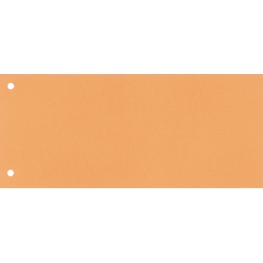 Trennstreifen 10,5x24cm Karton orange 100 St./Pack.